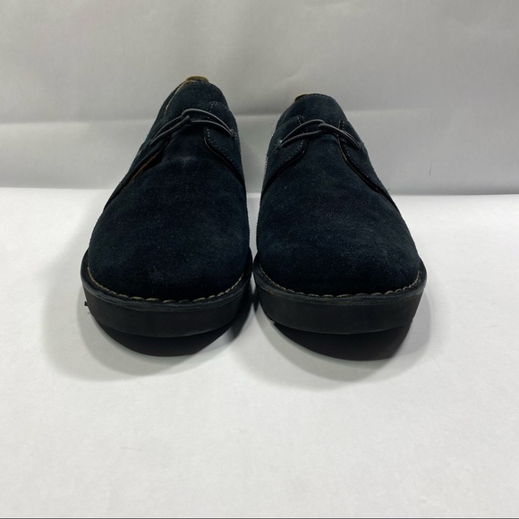 Clarks Artisan Unstructured Suede Leather Slip On Style Loafers - Picture 10 of 10